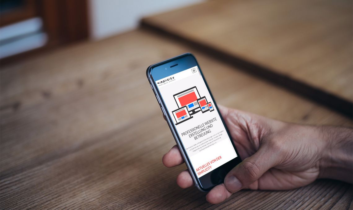 einfache Website erstellen lassen